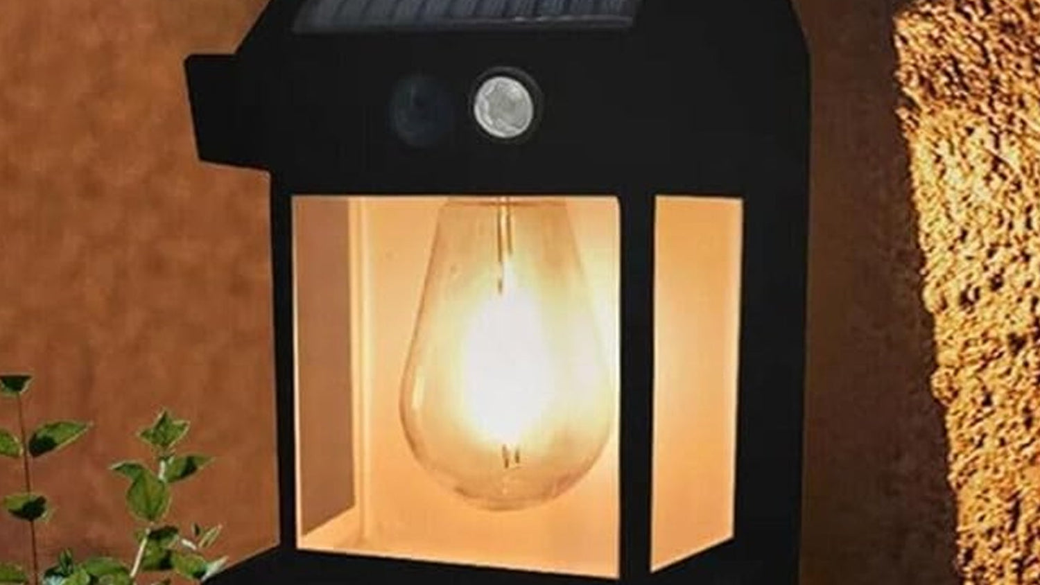 9428 Solar Wall Lights  Lamp Outdoor Wireless Dusk To Dawn Porch Lights Fixture Solar Wall Lantern With 3 Modes  Motion Sensor Waterproof Exterior Lighting With Clear Panel (1 Pc )